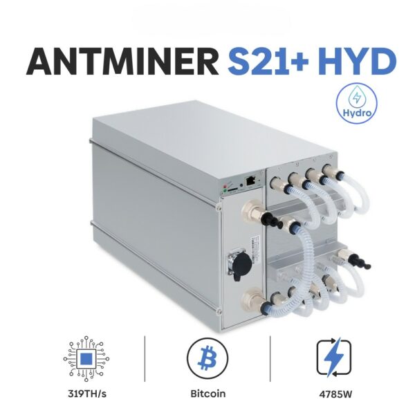 Bitmain Antminer S21+ Hyd (395Th)